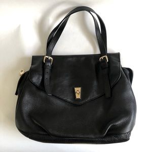 Marc by Marc Jacobs Black Leather Satchel Crossbody